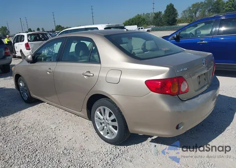 2009 Toyota Corolla Xle z USA, uszkodzony, nr VIN 1NXBU40EX9Z072437